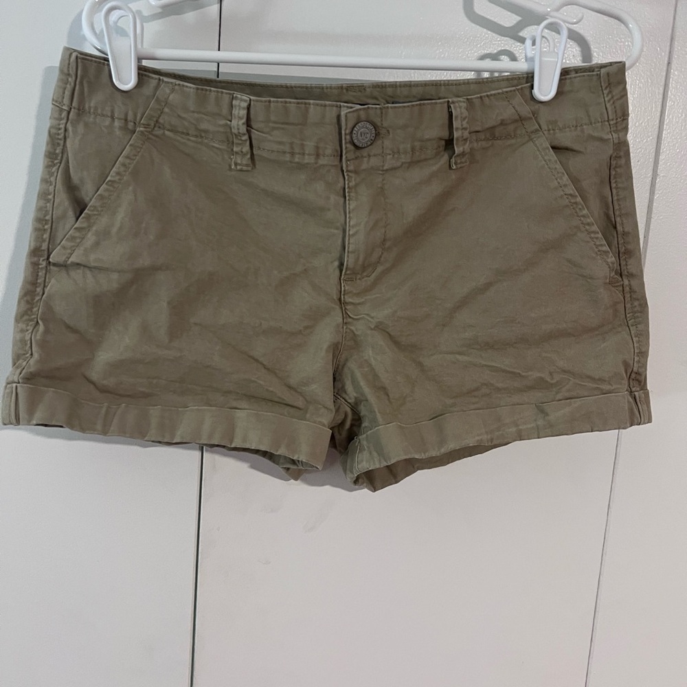 Aeropostale Tan Midi Shorts